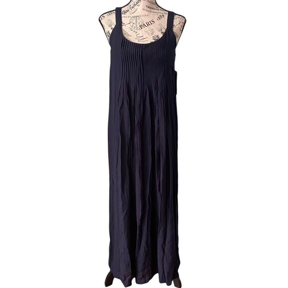 NWT Nanette Lepore Front Pleated Sleeveless Maxi Dress in Size 4 - Picture 1 of 8